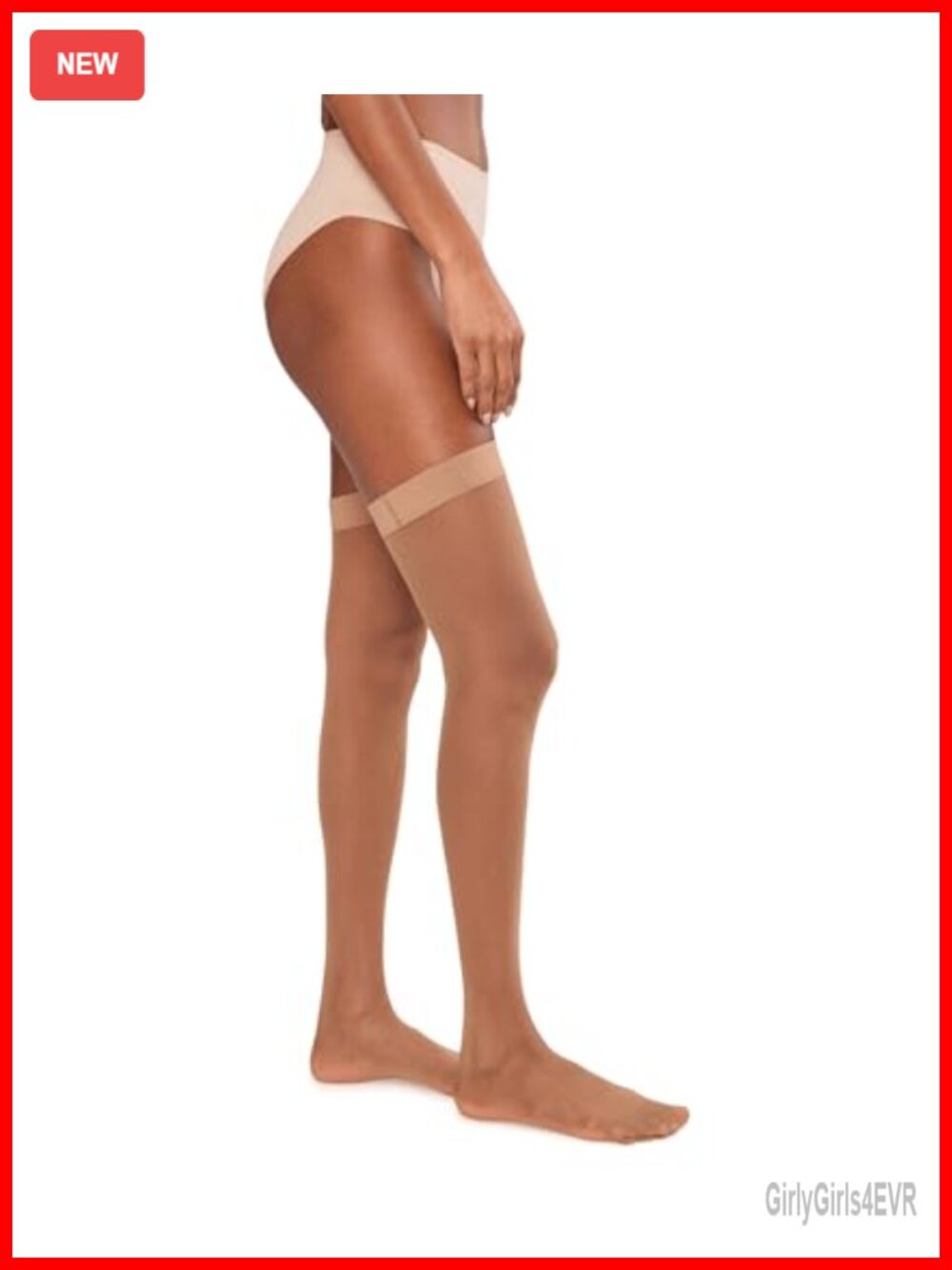 Wolford Sheer Thigh Highs 10 Denier Lace Band Stay Ups